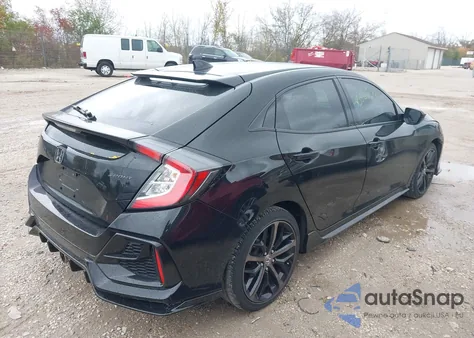 2021 Honda Civic Sport from USA, damaged, VIN SHHFK7H40MU209569